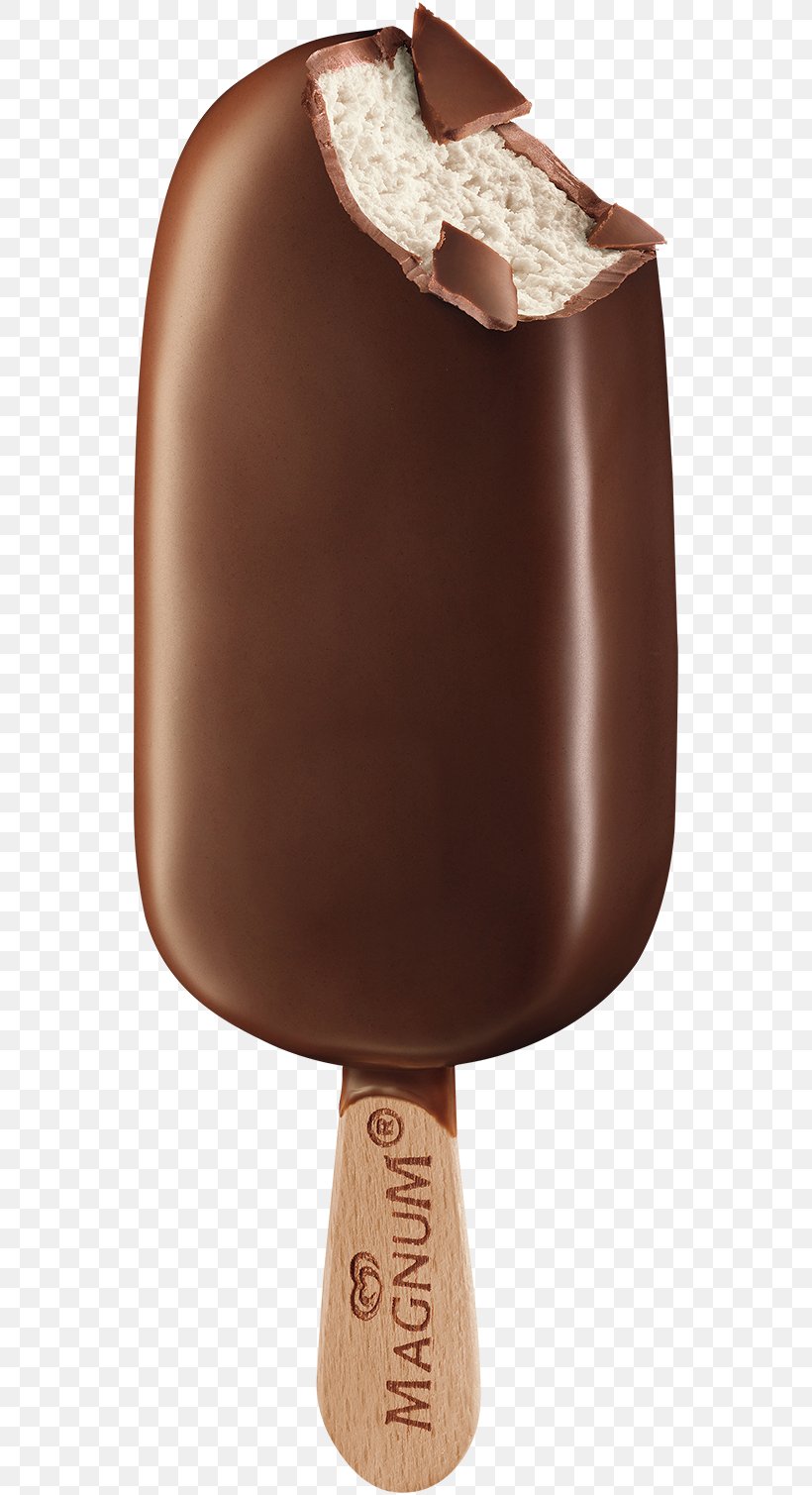 Ice Cream Chocolate Brownie White Chocolate Magnum, PNG, 589x1509px, Ice Cream, Chocolate, Chocolate Brownie, Chocolate Syrup, Cornetto Download Free