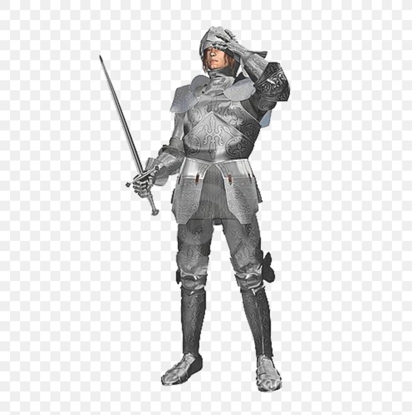 Middle Ages Knight Stock Photography Visor Components Of Medieval Armour, PNG, 520x827px, Middle Ages, Action Figure, Armour, Baseball Equipment, Chivalry Download Free