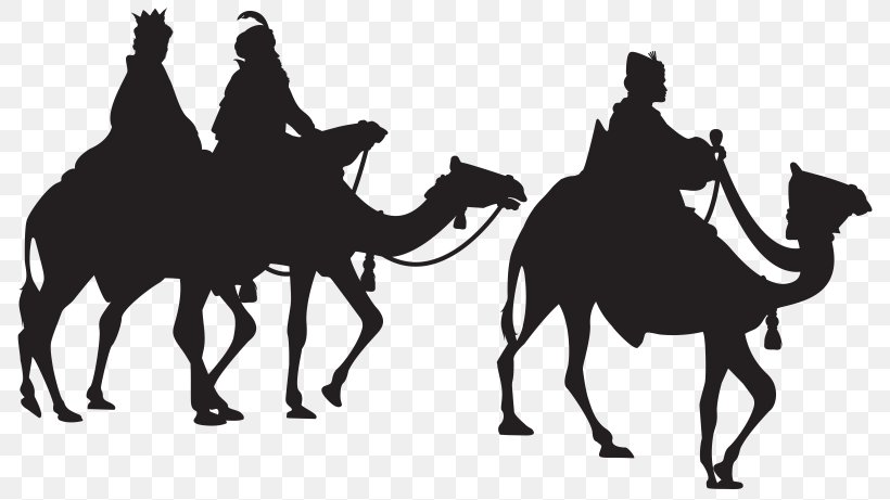 Camel Biblical Magi Clip Art Bethlehem Silhouette, PNG, 800x461px, 3 Wise Men, Camel, Arabian Camel, Bethlehem, Biblical Magi Download Free