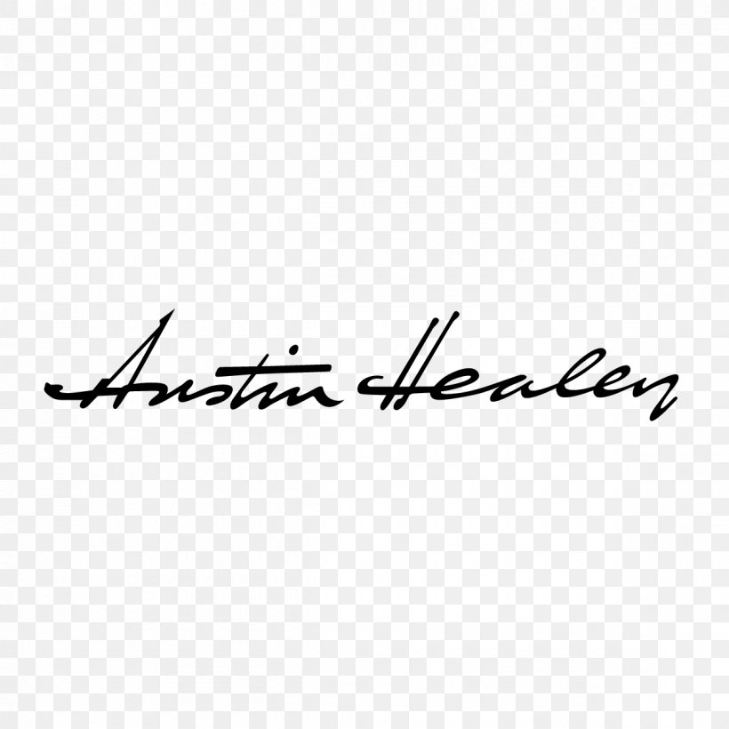 Logo Austin-Healey Brand Handwriting Font, PNG, 1200x1200px, Logo, Area, Austinhealey, Black, Black And White Download Free