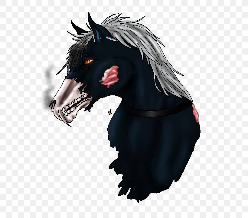 Mustang Stallion Werewolf Halter, PNG, 554x720px, 2019 Ford Mustang, Mustang, Cartoon, Demon, Fictional Character Download Free