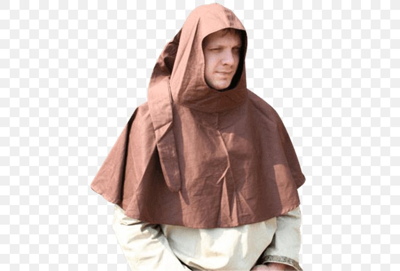 Hoodie Middle Ages Cowl Cloak, PNG, 555x555px, Hoodie, Cloak, Clothing, Costume, Cowl Download Free