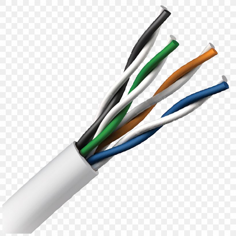 Twisted Pair Category 6 Cable Network Cables Skrętka Nieekranowana Electrical Cable, PNG, 1400x1400px, Twisted Pair, Cable, Category 6 Cable, Electrical Cable, Electronics Accessory Download Free