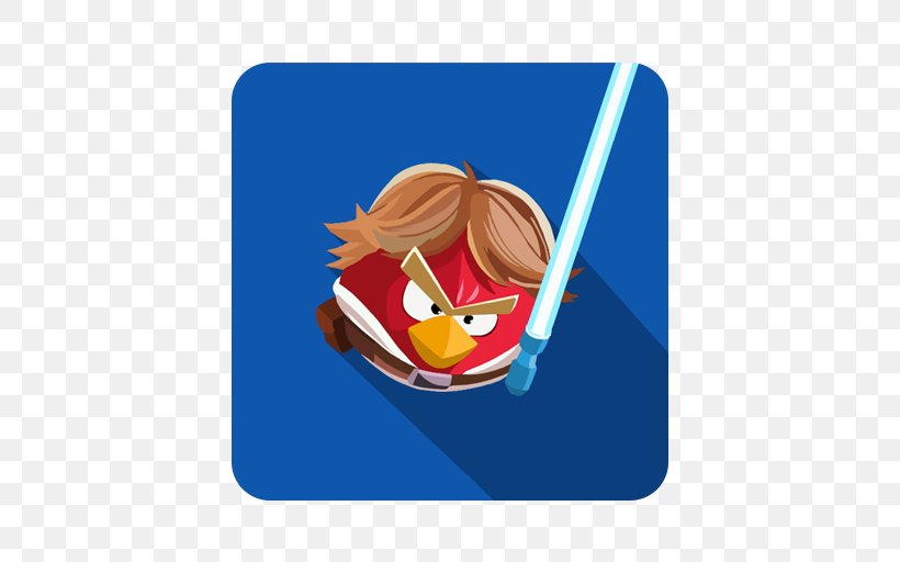 Angry Birds Star Wars II Luke Skywalker Anakin Skywalker, PNG, 512x512px, Angry Birds Star Wars, Anakin Skywalker, Angry Birds, Angry Birds Star Wars Ii, Character Download Free
