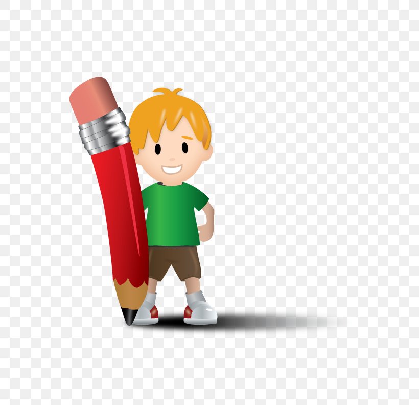 Pencil Clip Art, PNG, 612x792px, Pencil, Cartoon, Child, Fictional Character, Figurine Download Free