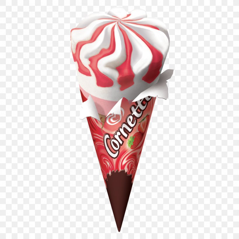 Ice Cream Cones Cornetto Strawberry Flavor, PNG, 1037x1037px, Ice Cream, Cone, Cornetto, Dessert, Flavor Download Free