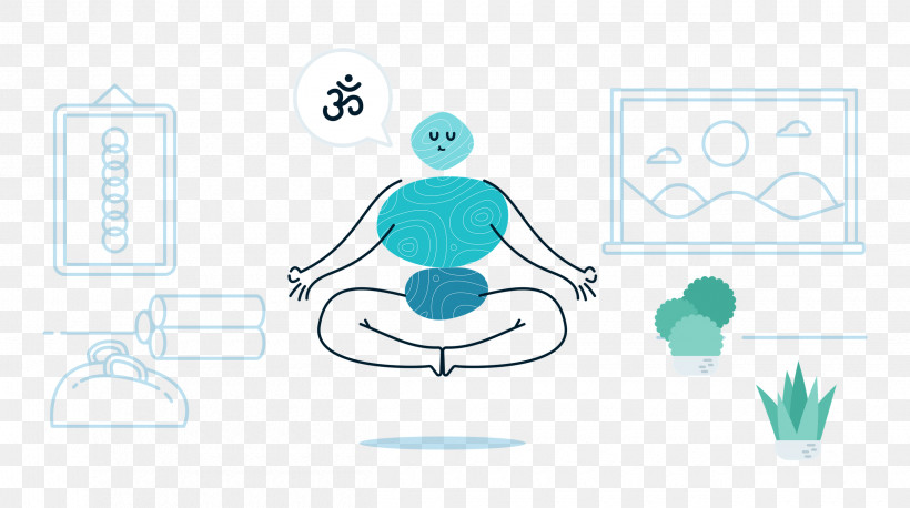 Meditating, PNG, 2500x1398px, Meditating, Cartoon, Diagram, Gold, Infrastructure Download Free