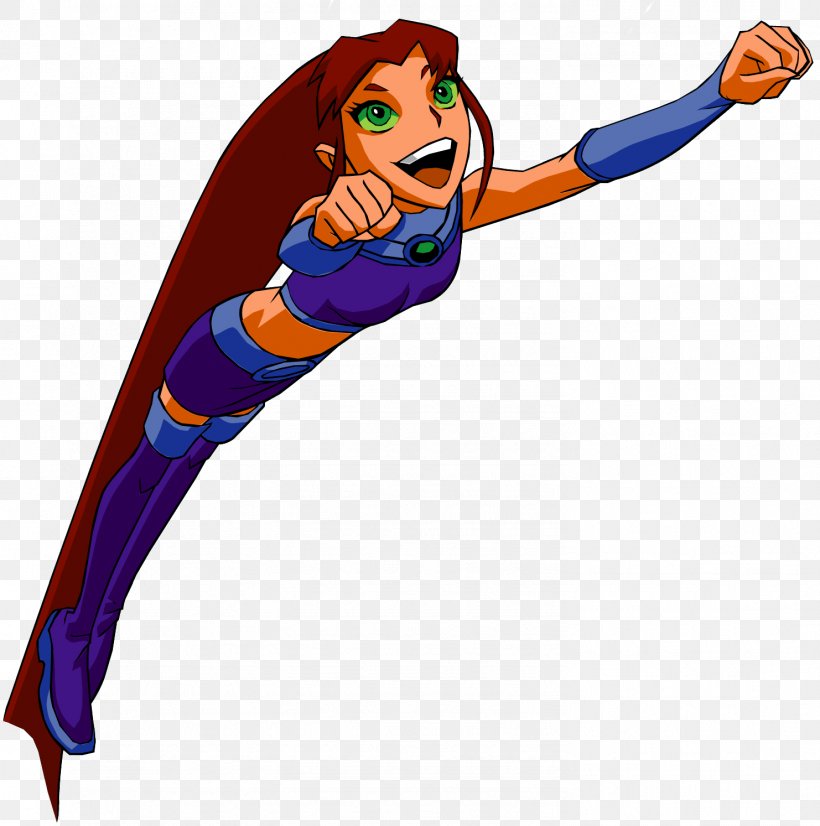 Starfire Raven Teen Titans Tamaran Superhero, PNG, 1482x1493px, Starfire, Arm, Cartoon, Dc Comics, Fictional Character Download Free