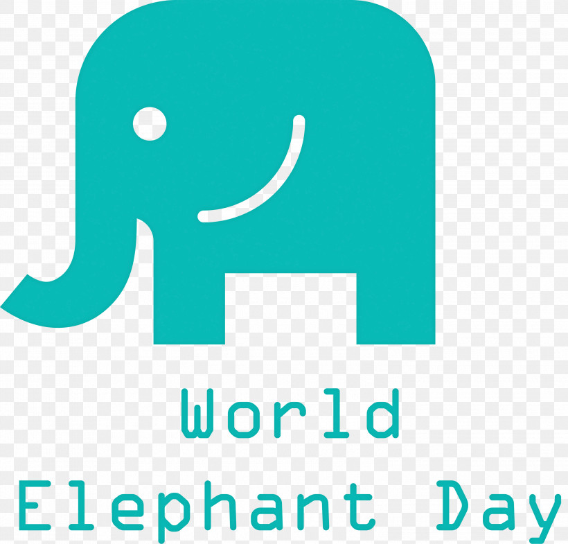 World Elephant Day Elephant Day, PNG, 3000x2873px, World Elephant Day, Behavior, Geometry, Green, Human Download Free
