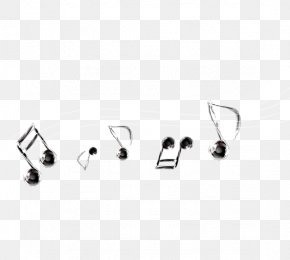 Transparent Notes - White Black Pattern PNG