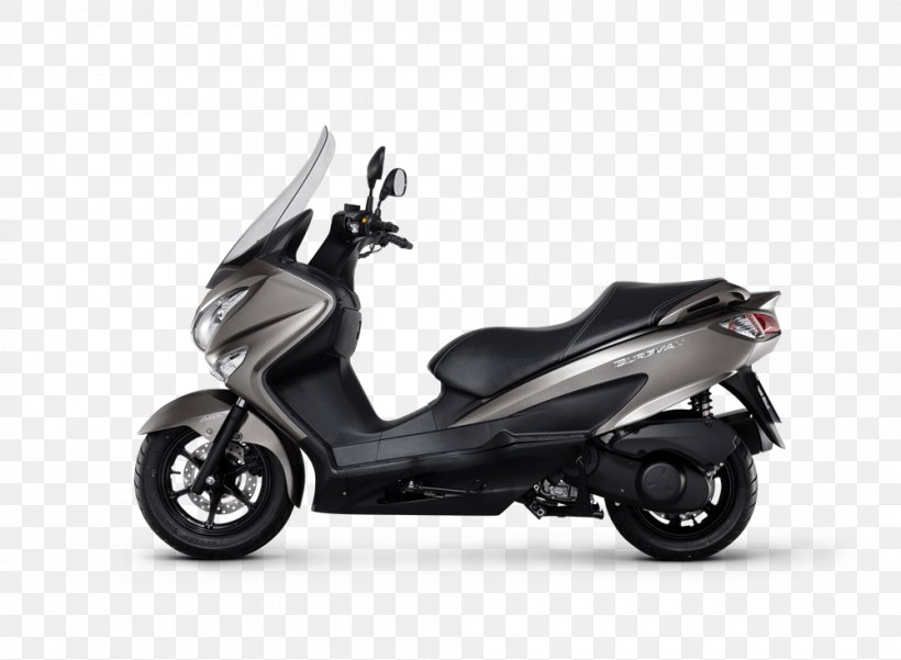Motorized Scooter Suzuki Car Motorcycle Accessories, PNG, 1000x733px, Scooter, Automotive Design, Car, Engine Displacement, Honda Download Free