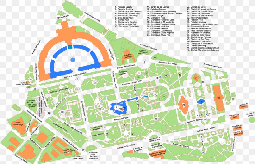 Parque De María Luisa Alcázar Of Seville Palace Of San Telmo Map Fuente De Las Ranas, PNG, 1016x657px, Palace Of San Telmo, Area, Diagram, Land Lot, Map Download Free