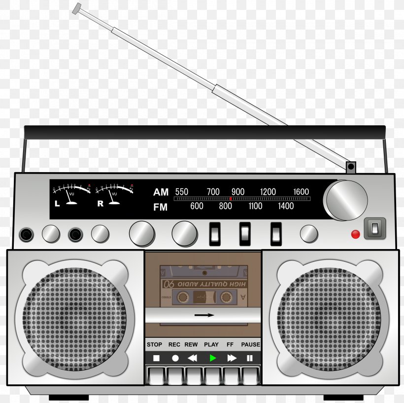 Transistor Radio Boombox Compact Cassette, PNG, 2400x2393px, Radio, Antique Radio, Audio Receiver, Boombox, Cassette Deck Download Free