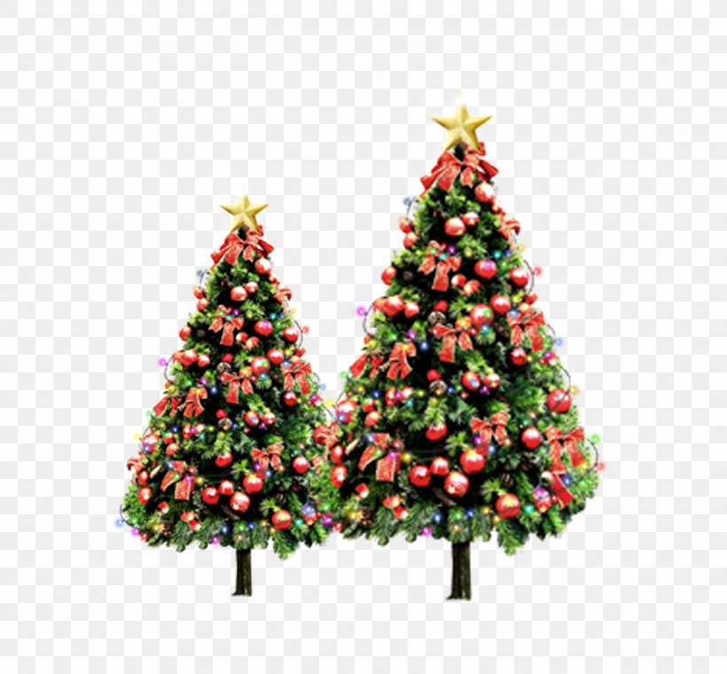 Christmas Tree Santa Claus Christmas Village A Christmas Carol, PNG, 2796x2592px, Christmas, Christmas Carol, Christmas Decoration, Christmas Eve, Christmas Lights Download Free