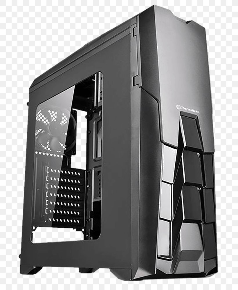 Computer Cases & Housings Power Supply Unit MicroATX Thermaltake, PNG, 800x1000px, Computer Cases Housings, Atx, Black And White, Case, Computer Download Free