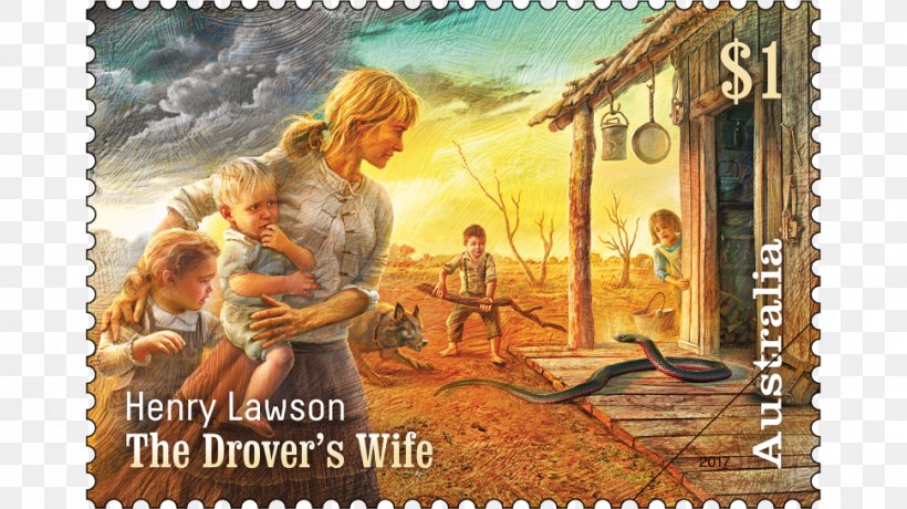 The Drover's Wife Postage Stamps Australia Andy's Gone With Cattle, PNG, 970x545px, Postage Stamps, Australia, Australia Post, Banjo Paterson, Drover Download Free