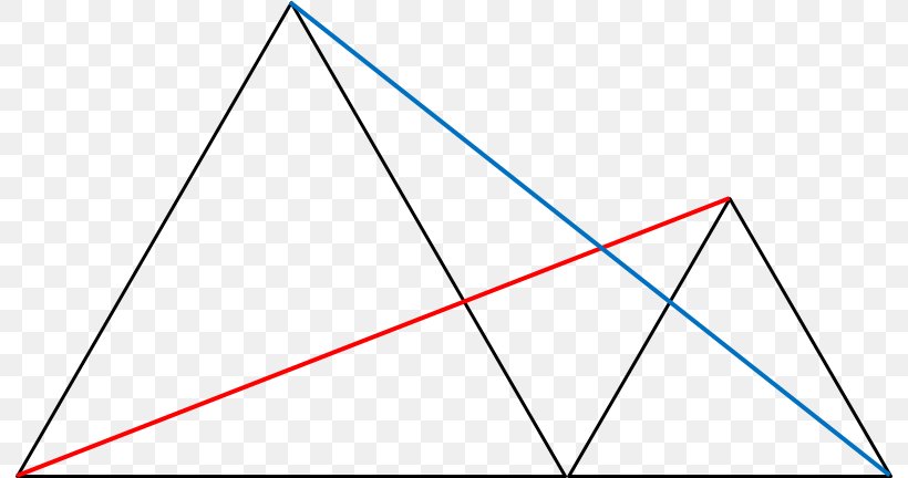 Triangle Midpoint Median Intersection, PNG, 792x432px, Triangle, Area, Baidu Knows, Bisection, Diagram Download Free