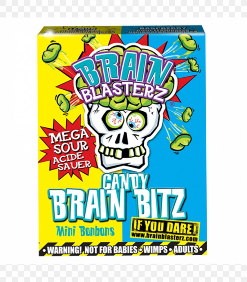 Brain Blasterz Candy Sour Sanding Taste Chewing Gum, PNG, 875x1000px, Brain Blasterz, Area, Candy, Chewing Gum, Container Download Free