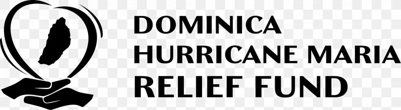 Dominica Hurricane Maria Tropical Cyclone 0 Donation, PNG, 1995x552px, 2017, Dominica, Area, Black, Black And White Download Free