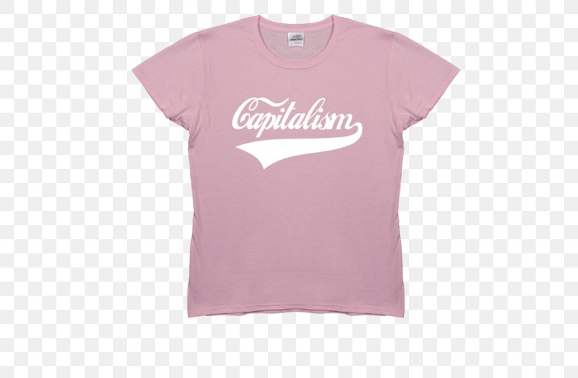 T-shirt Pink M Sleeve Neck Font, PNG, 600x537px, Tshirt, Brand, Capitalism, Magenta, Neck Download Free