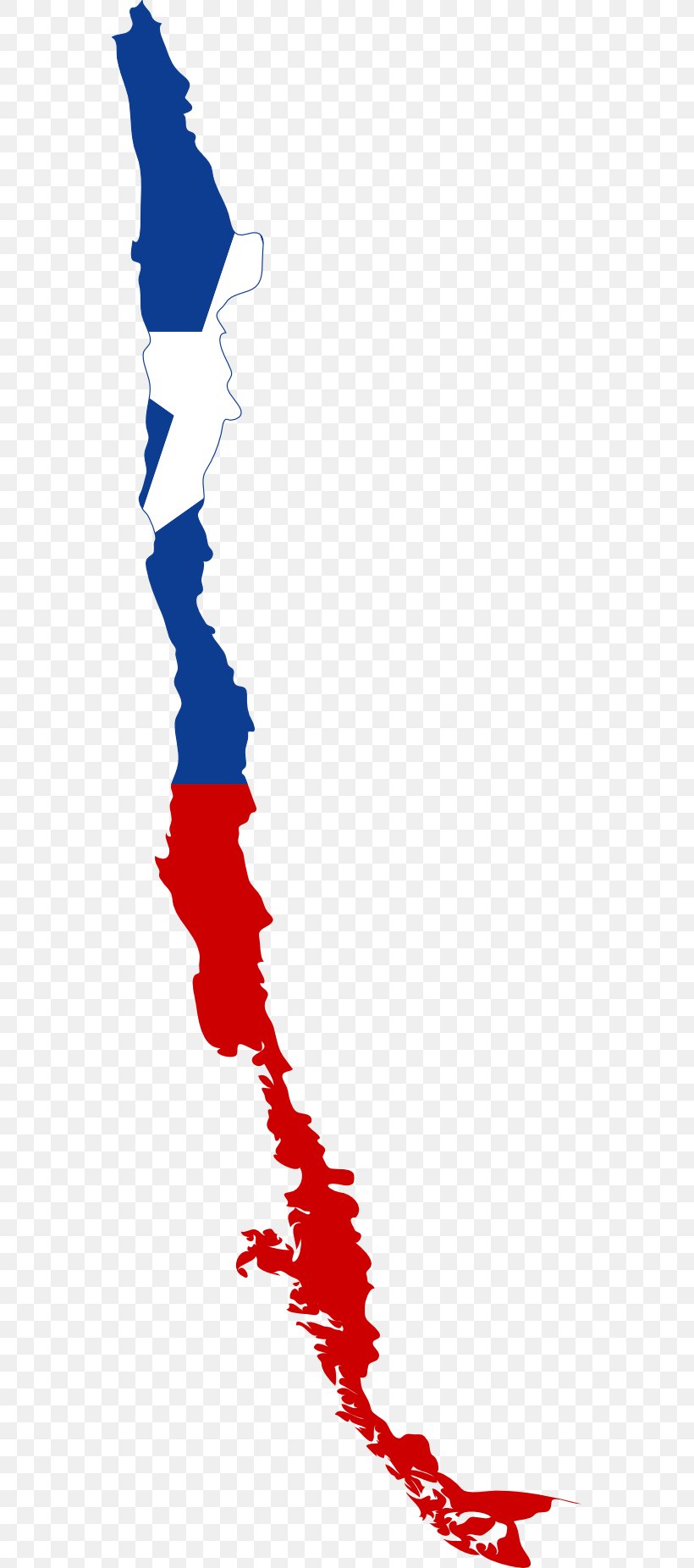 Flag Of Chile Map Wikimedia Commons, PNG, 555x1852px, Chile, Area, File Negara Flag Map, Flag, Flag Of Chile Download Free