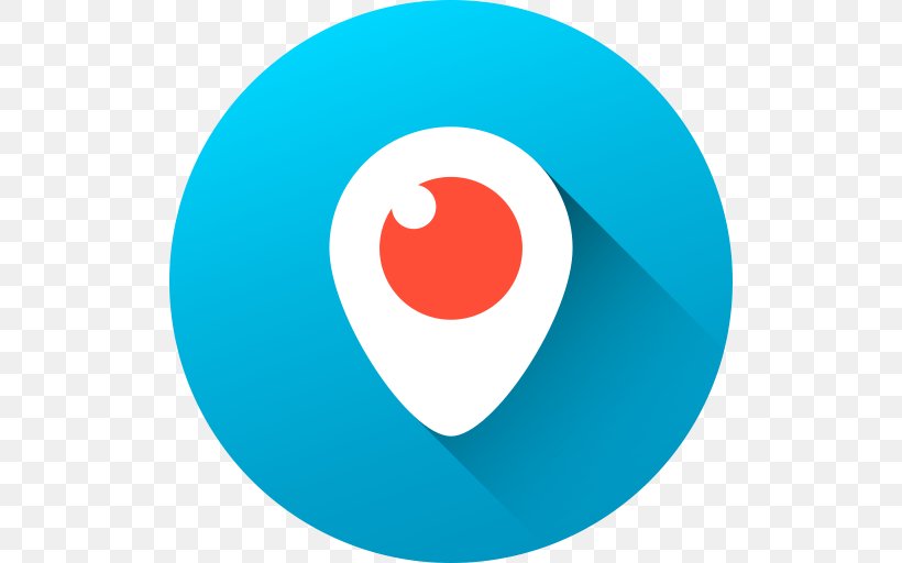 Periscope YouTube Social Media Broadcasting Streaming Media, PNG, 512x512px, Periscope, Aqua, Blue, Brand, Broadcasting Download Free