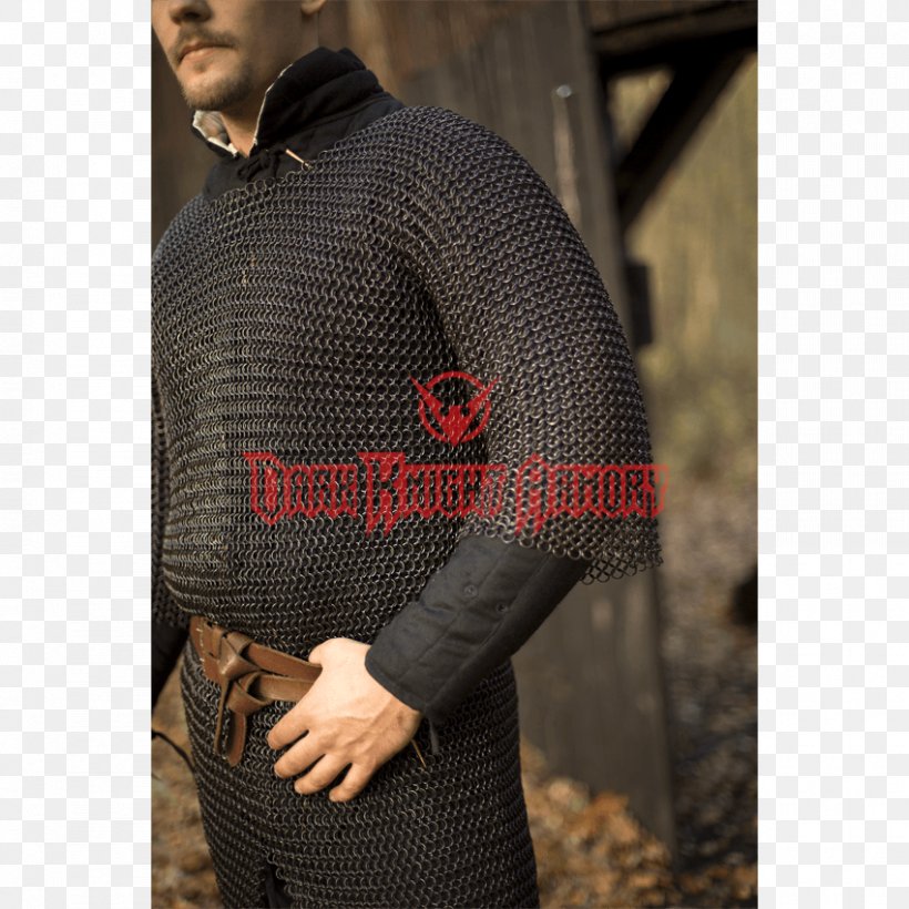 Mail Hauberk Armour Body Armor T-shirt, PNG, 850x850px, Mail, Armour, Body Armor, Cardigan, Coif Download Free
