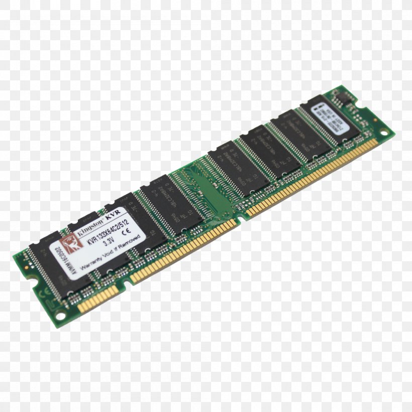 PC133 RAM Synchronous Dynamic Random-access Memory Computer Data Storage DIMM, PNG, 1000x1000px, Ram, Computer, Computer Component, Computer Data Storage, Computer Memory Download Free