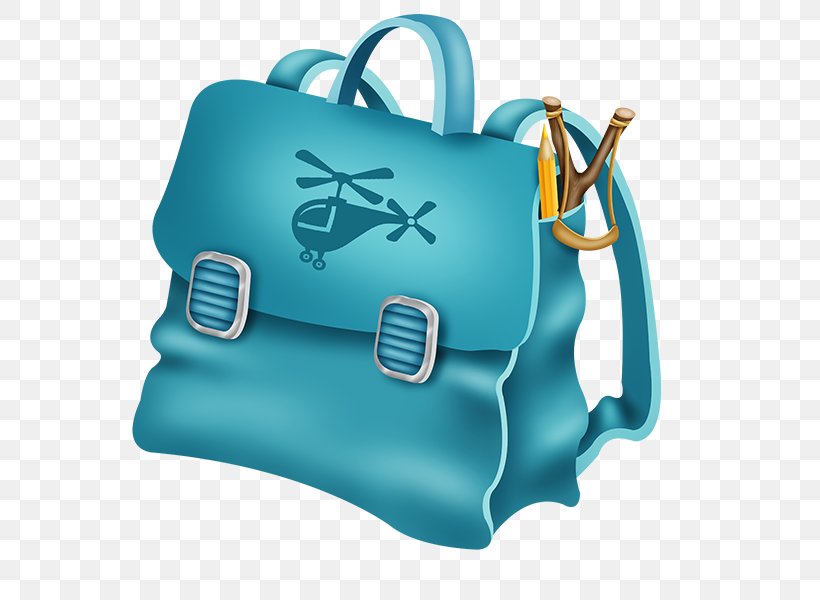 School Bag, PNG, 600x600px, Blue, Animaatio, Aqua, Azure, Backpack Download Free
