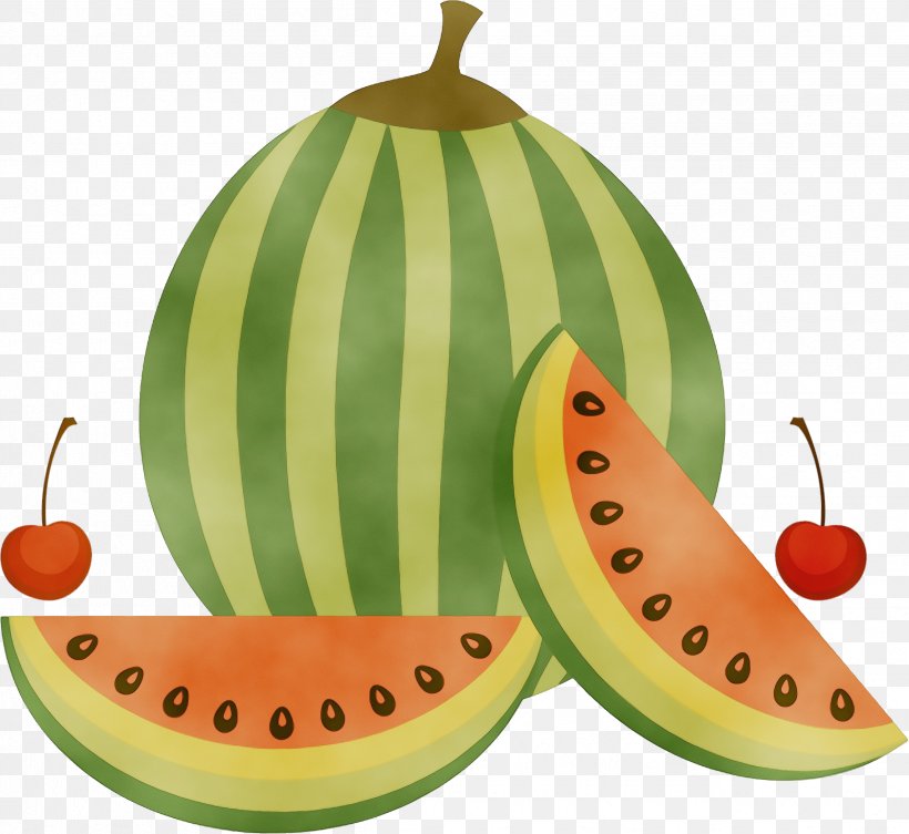 Watermelon, PNG, 2508x2306px, Watercolor, Accessory Fruit, Banana, Citrullus, Cucumber Gourd And Melon Family Download Free