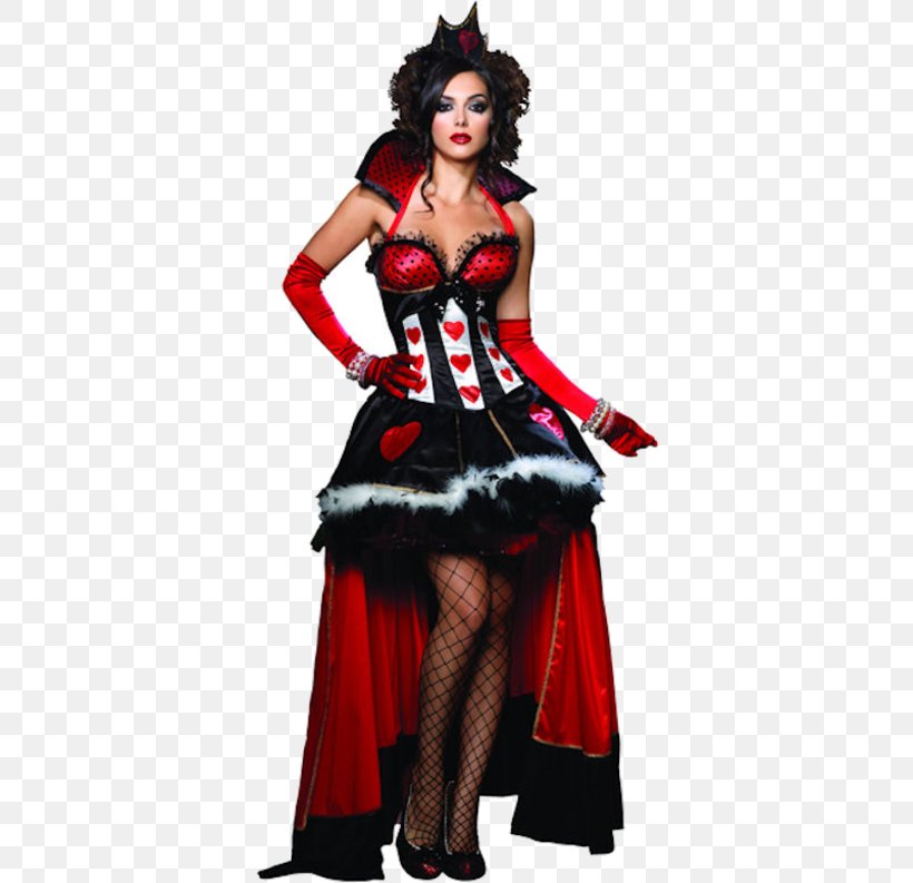 Halloween Costume Queen Of Hearts Red Queen Woman, PNG, 500x793px, Costume, Adult, Clothing, Cosplay, Costume Design Download Free