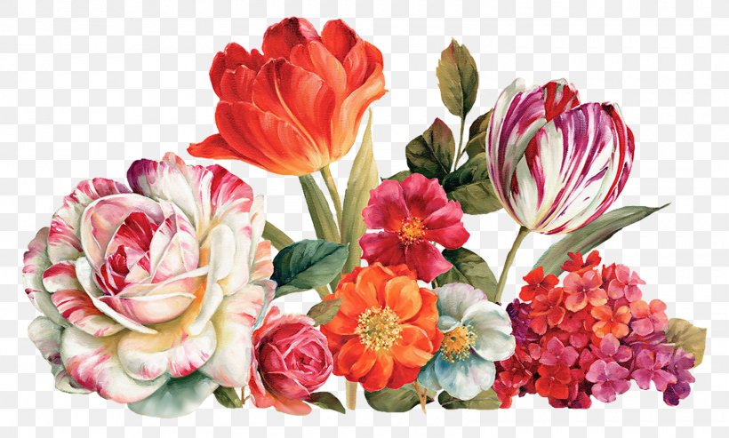 Flower Bouquet Floral Design Painting Decoupage, PNG, 1600x963px, Flower, Art, Artificial Flower, Collage, Cut Flowers Download Free
