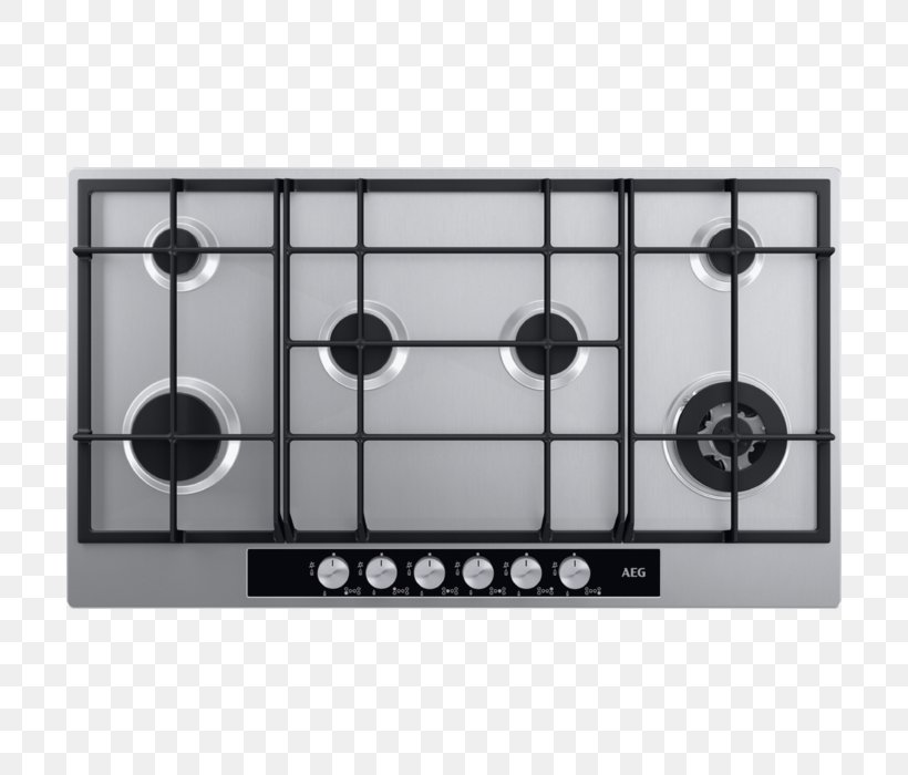 Hob Gas Burner Stainless Steel Gas Stove, PNG, 700x700px, Hob, Beko, Black And White, Cast Iron, Cooktop Download Free