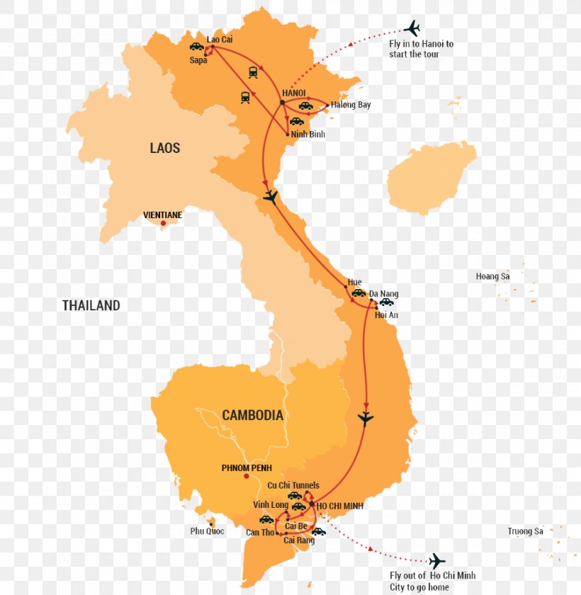 Amo Travel Map Vietnam War Ho Chi Minh City Hue, PNG, 900x922px, Map, Area, Cambodia, Can Tho, Cartography Download Free