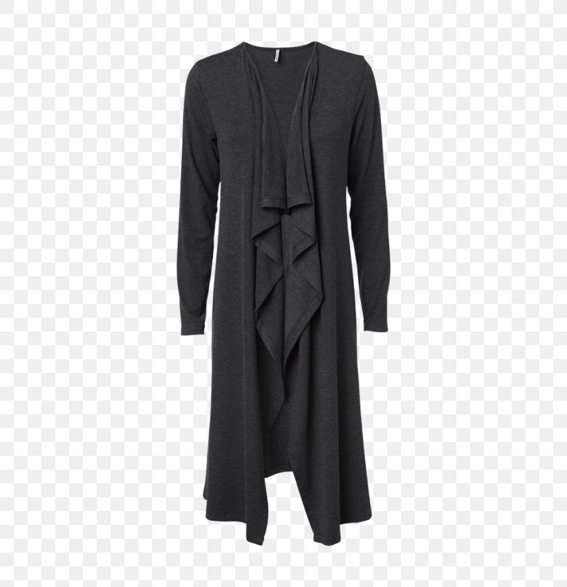 Dress Sleeve Fashion Overcoat Clothing, PNG, 680x850px, Dress, Black, Boilersuit, Cardigan, Chiffon Download Free