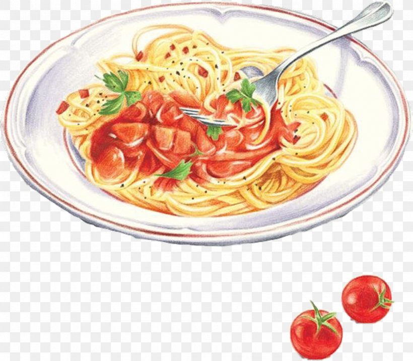 pasta illustration