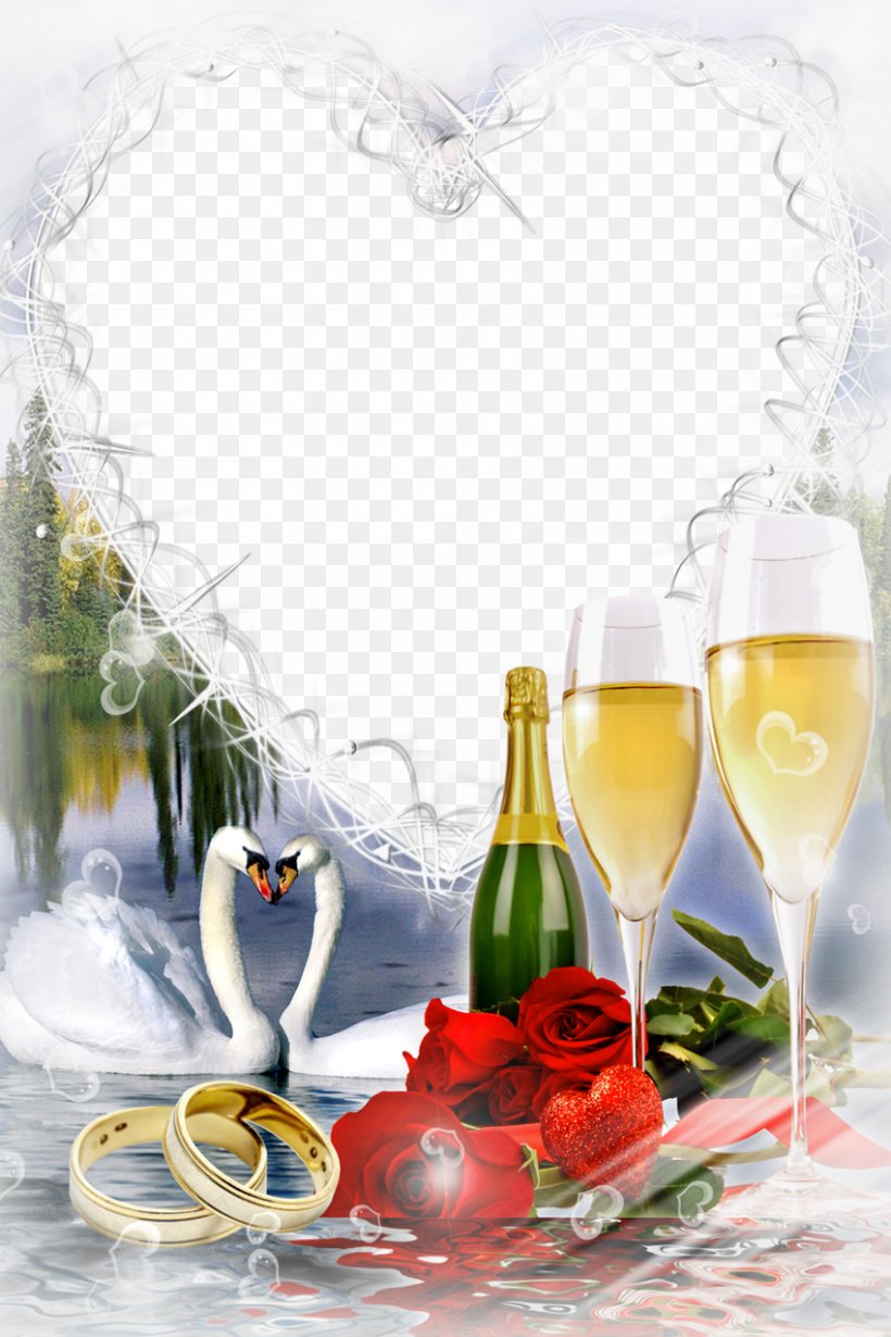 Picture Frames Wedding Molding Clip Art, PNG, 850x1275px, Picture Frames, Champagne, Champagne Stemware, Com, Decorative Arts Download Free