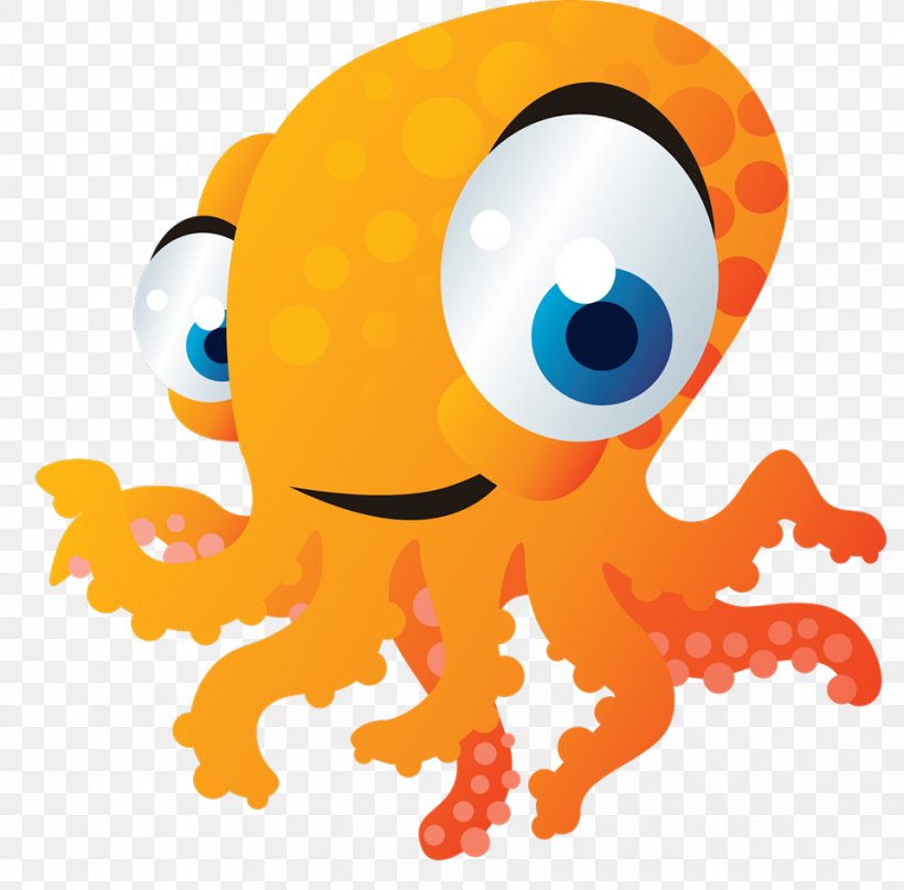 Octopus Clip Art Illustration Sticker, PNG, 960x946px, Octopus, Art, Cartoon, Cephalopod, Child Download Free