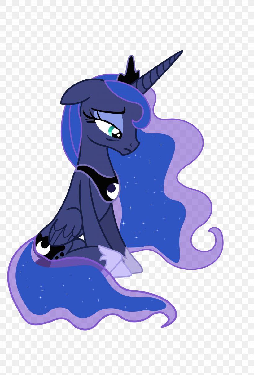 Pony Princess Luna Pinkie Pie Twilight Sparkle, PNG, 5426x8000px, Pony, Art, Blue, Cartoon, Cobalt Blue Download Free