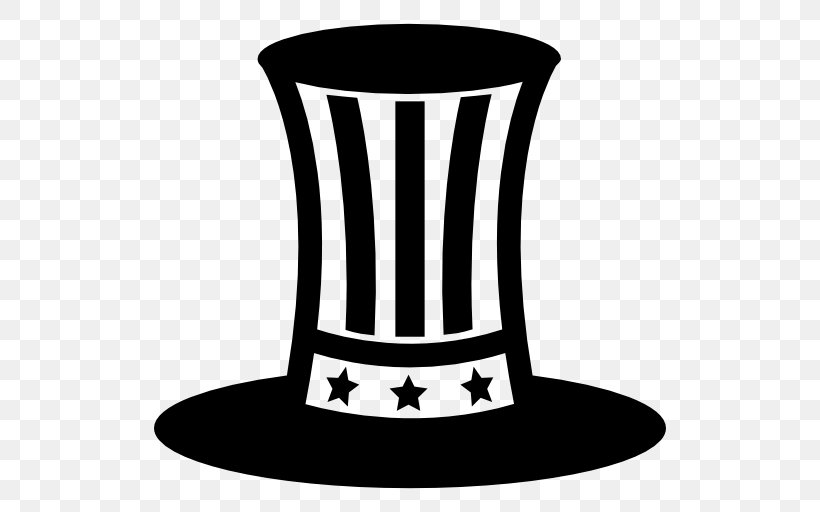 Uncle Sam Symbol Clip Art, PNG, 512x512px, Uncle Sam, Black And White, Copyright, Creative Commons License, Furniture Download Free