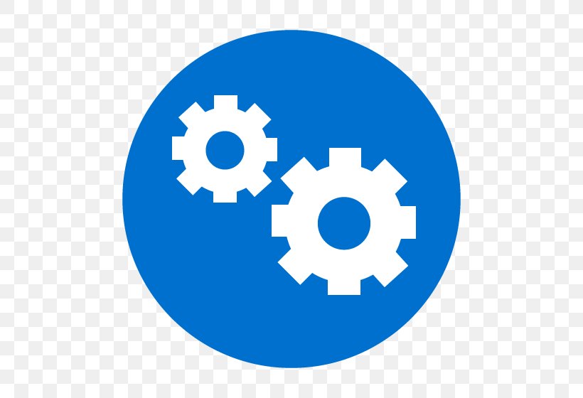 Gear Circle Clip Art, PNG, 560x560px, Gear, Area, Blue, Flat Design, Logo Download Free