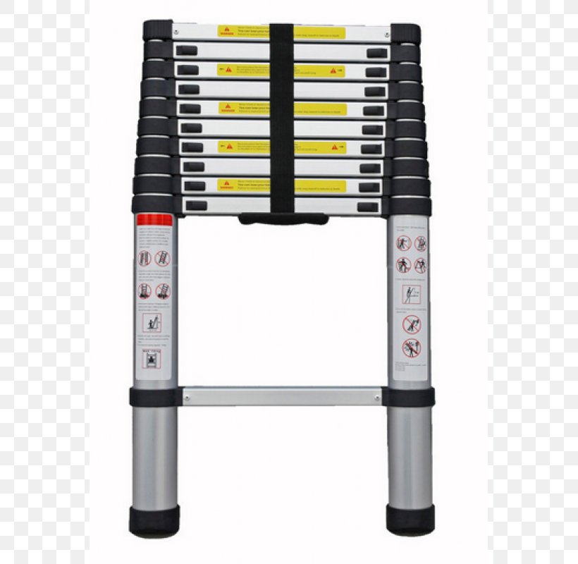 Telesteps 1600E Telescopic Ladder Aluminium Tool Vestil FSL-3 Fold-Up Step Ladder, PNG, 800x800px, Ladder, Alloy, Aluminium, Aluminium Alloy, Gutters Download Free