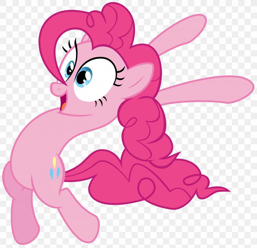 Pinkie Pie Pony Rarity Rainbow Dash Applejack, PNG, 4200x4055px, Watercolor, Cartoon, Flower, Frame, Heart Download Free