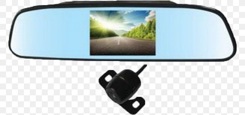 Rear-view Mirror Computer Monitors Video Cameras Touchscreen Liquid-crystal Display, PNG, 766x386px, Rearview Mirror, Auto Part, Automotive Exterior, Automotive Mirror, Backup Camera Download Free