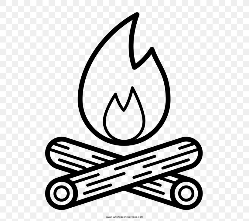 Black And White Bonfire Drawing Coloring Book Campfire, PNG, 728x728px, Black And White, Area, Bonfire, Book, Campfire Download Free