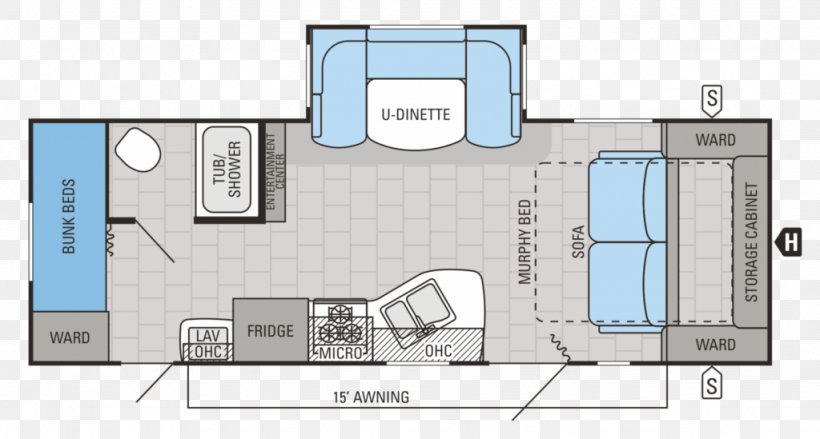 Jayco, Inc. Caravan Campervans Trailer Airstream, PNG, 1024x549px, Jayco Inc, Airstream, Area, Bed, Bunk Bed Download Free