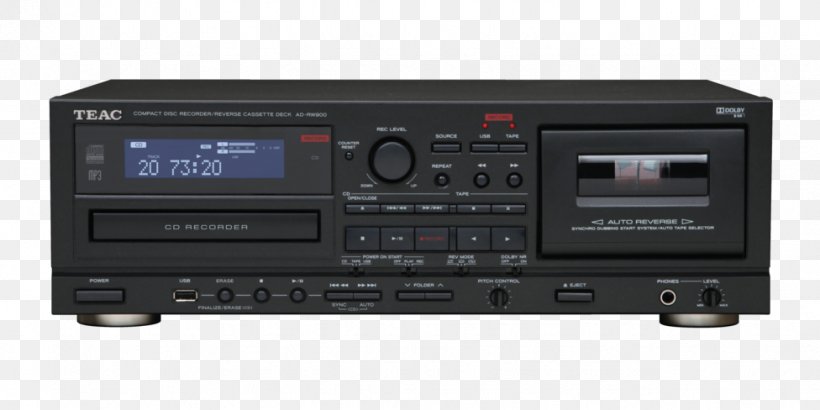 Cassette Deck Compact Cassette TEAC Corporation CD Player Electrical Wires & Cable, PNG, 976x488px, Cassette Deck, Audio, Audio Receiver, Boombox, Cd Player Download Free