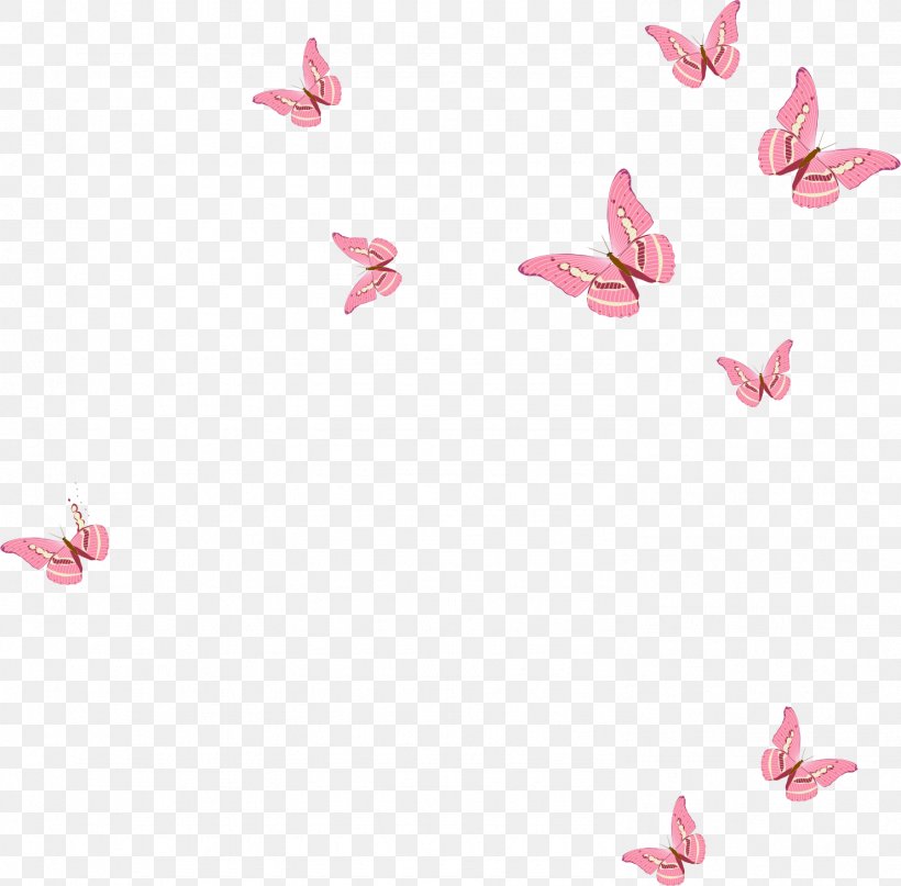 Butterfly Euclidean Vector Pink, PNG, 1482x1460px, Butterfly, Animation, Butterflies And Moths, Butterfly Effect, Color Download Free