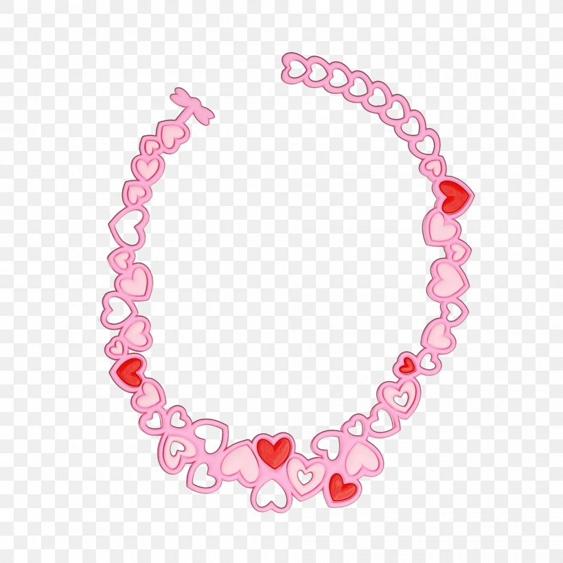 Heart Background Ribbon, PNG, 1980x1980px, Necklace, Bead, Body Jewelry, Bracelet, Button Download Free