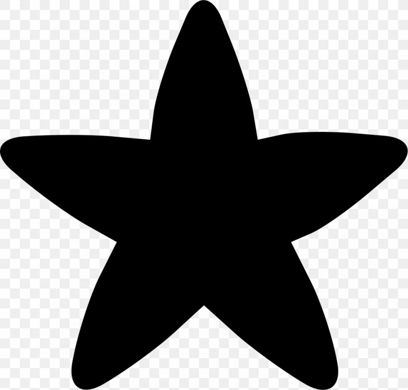 Star Shape Clip Art, PNG, 981x938px, Star, Black And White, Fivepointed Star, Point, Shape Download Free
